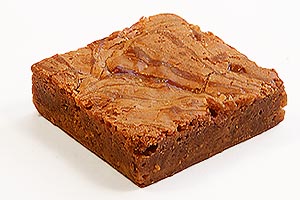 Cinnamon-Dulce de Leche Brownie